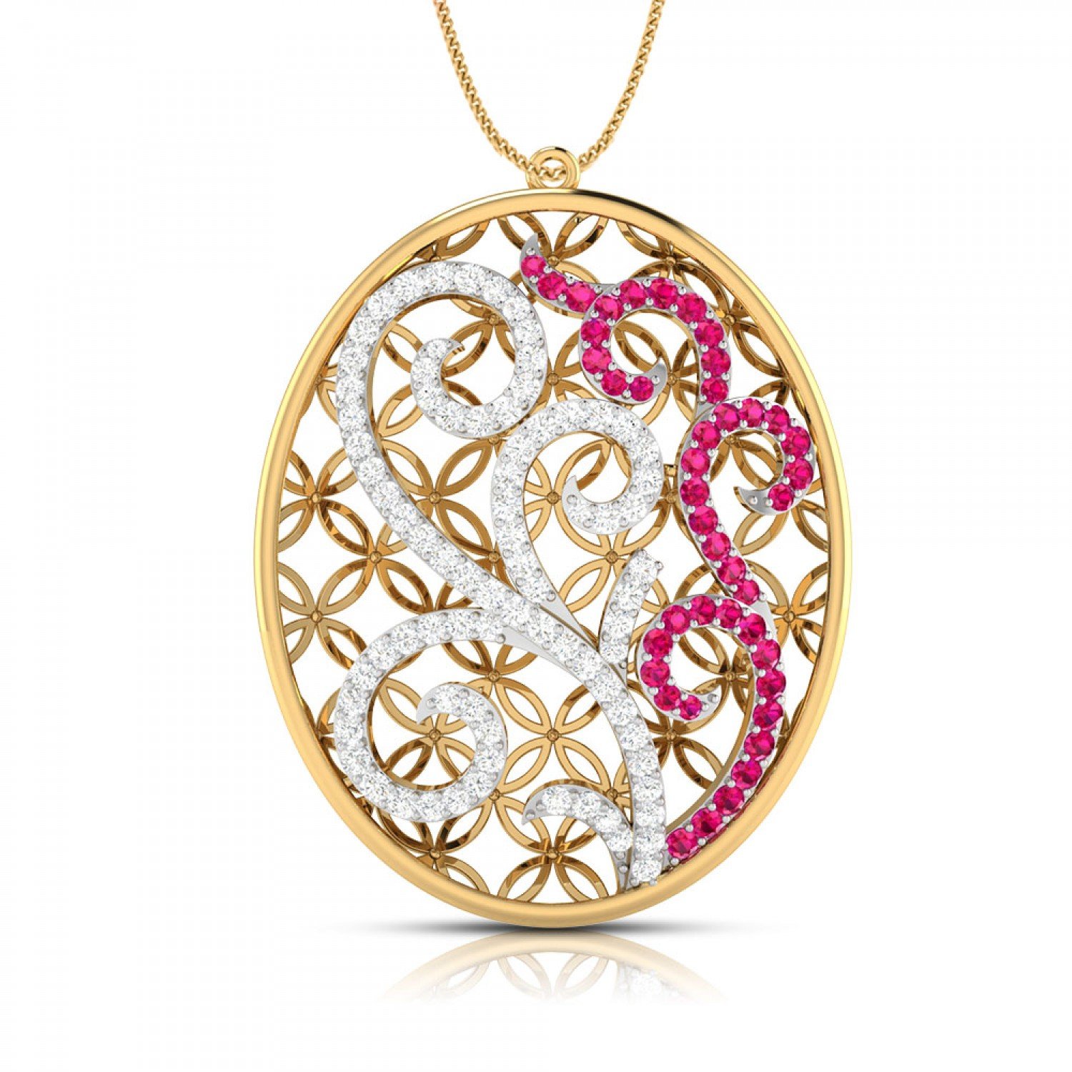 Radiant Dawn Diamond Pendant