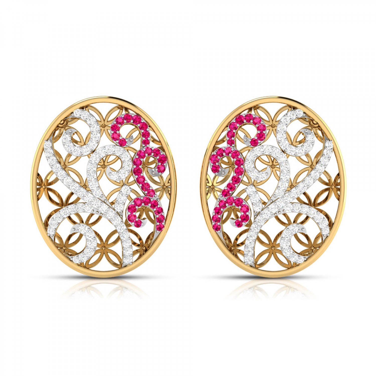 Vedha Alpinia Diamond Earrings