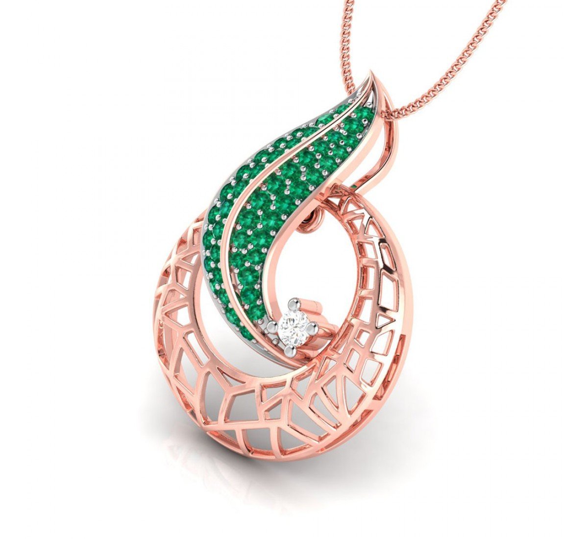 Prisma Feba Diamond Pendant