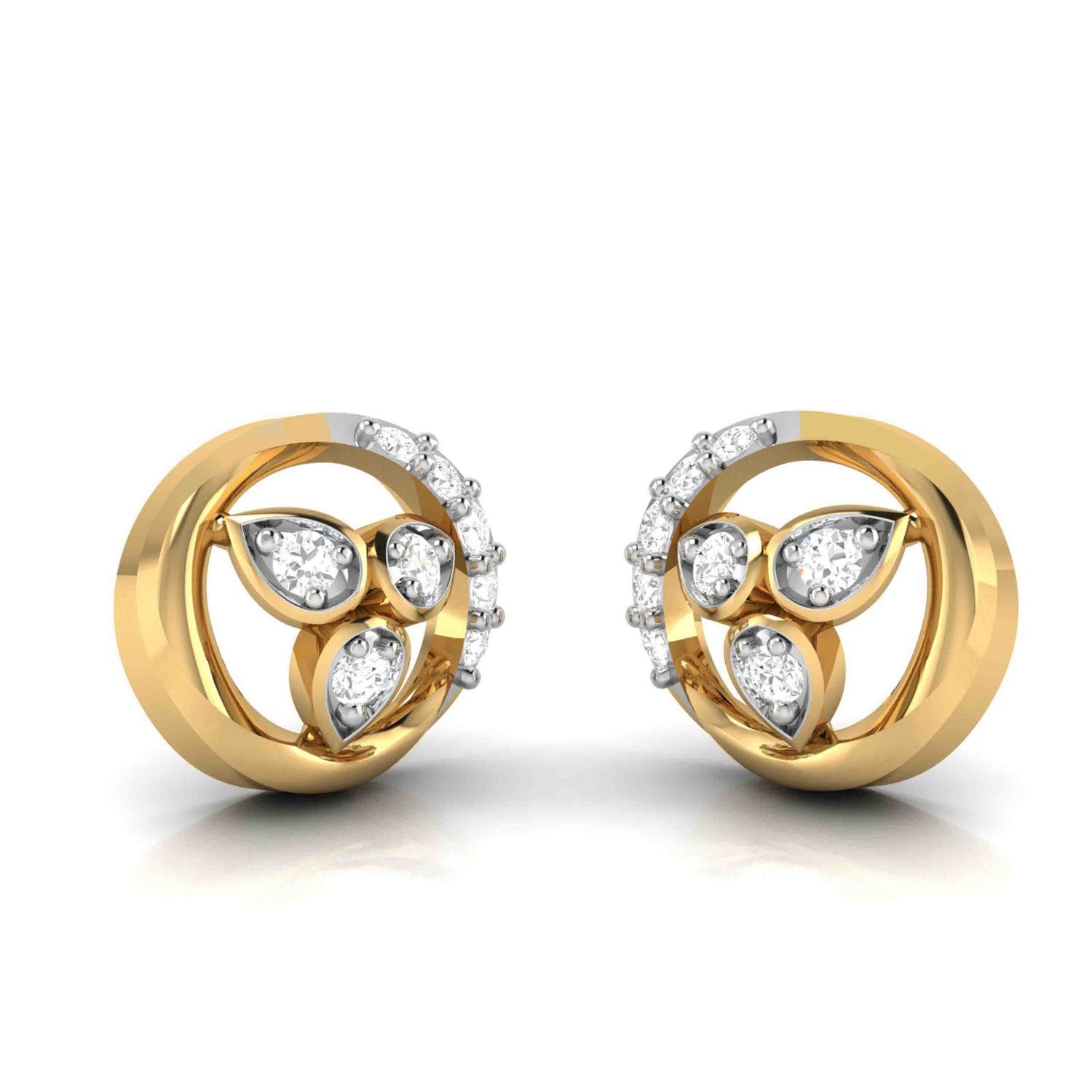 Revive Stud Diamond Earrings
