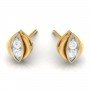 Halo Looped Diamond Earrings