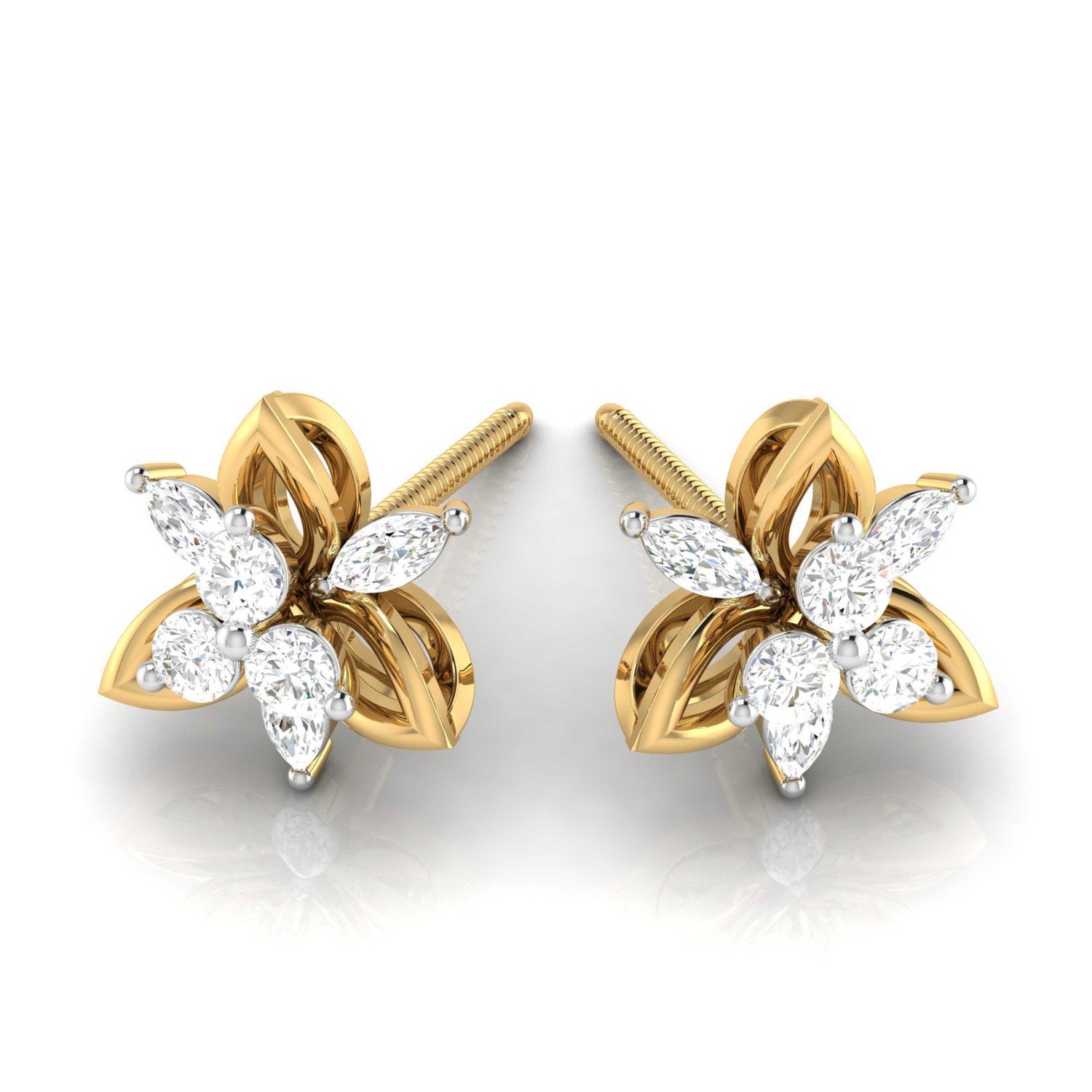 Holly Swerve Diamond Earrings Holly Swerve Diamond Earrings