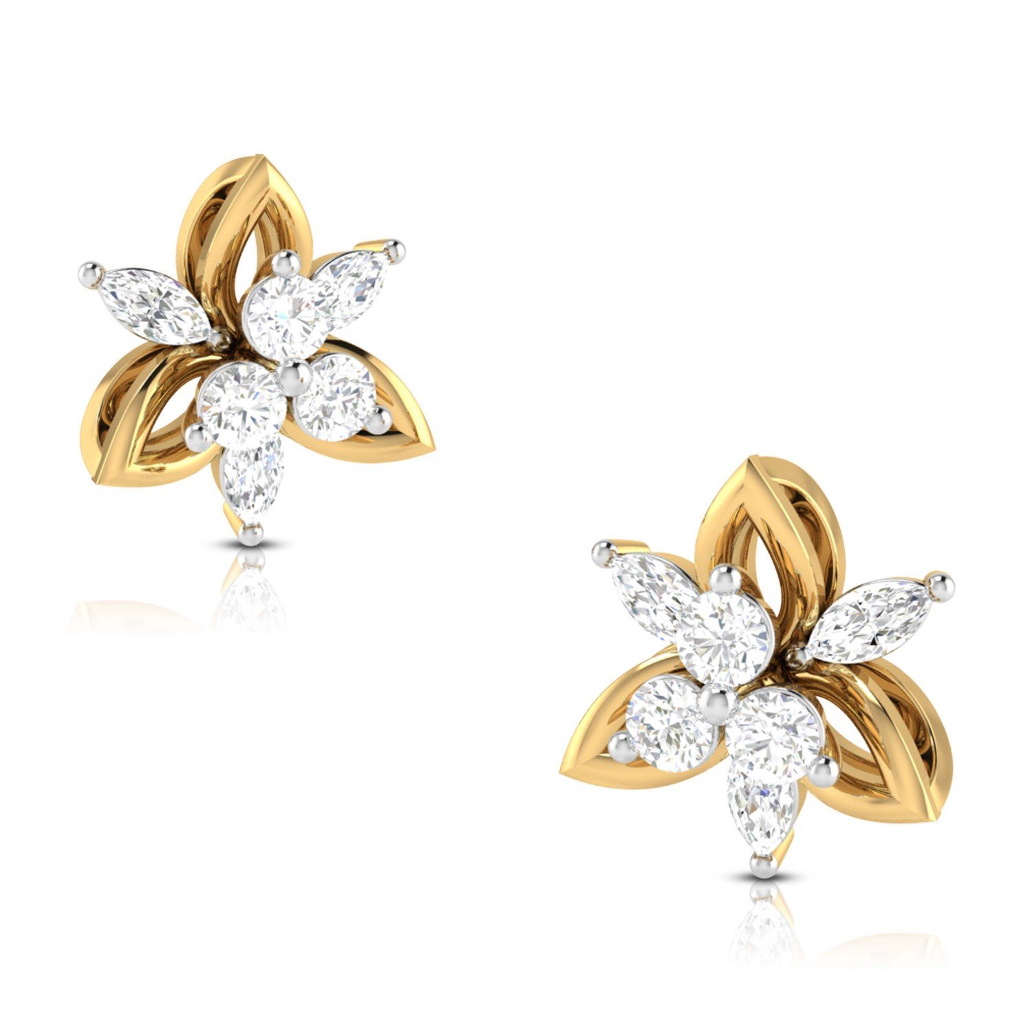 Holly Swerve Diamond Earrings Holly Swerve Diamond Earrings