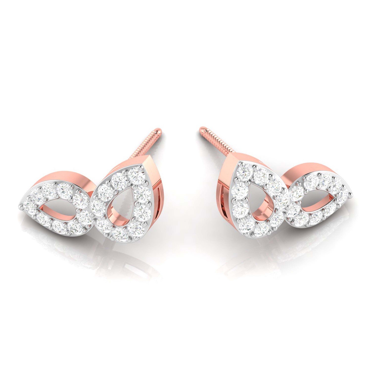 Falling Diamond Earrings Falling Diamond Earrings