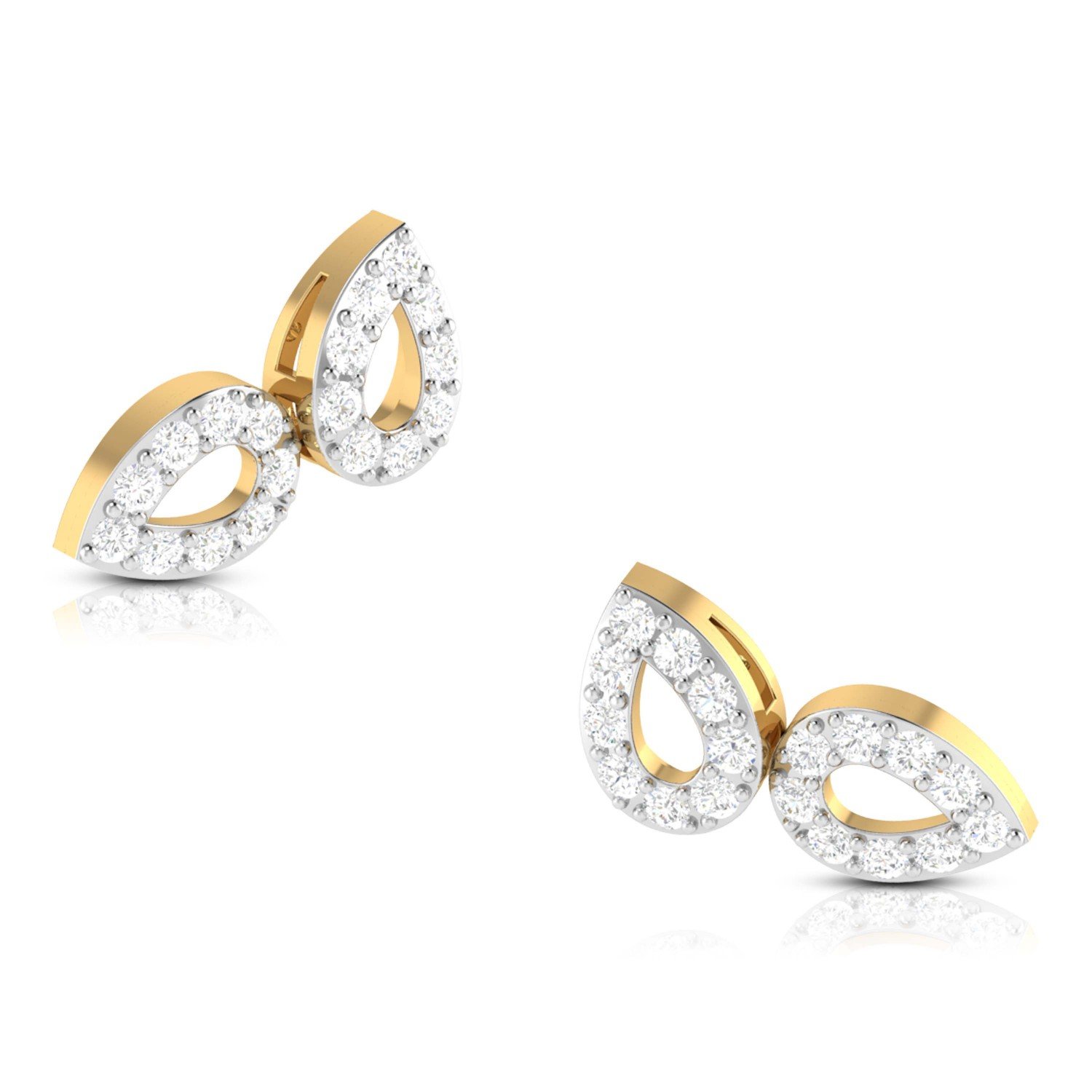 Falling Diamond Earrings Falling Diamond Earrings