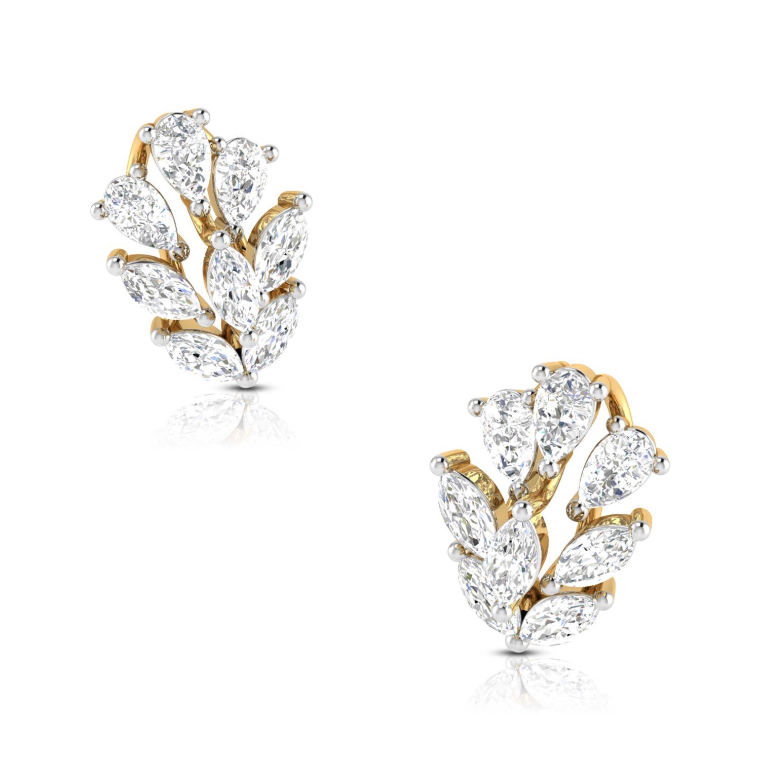 Glazing Aloft Diamond Earrings Glazing Aloft Diamond Earrings