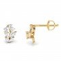 Glazing Aloft Diamond Earrings