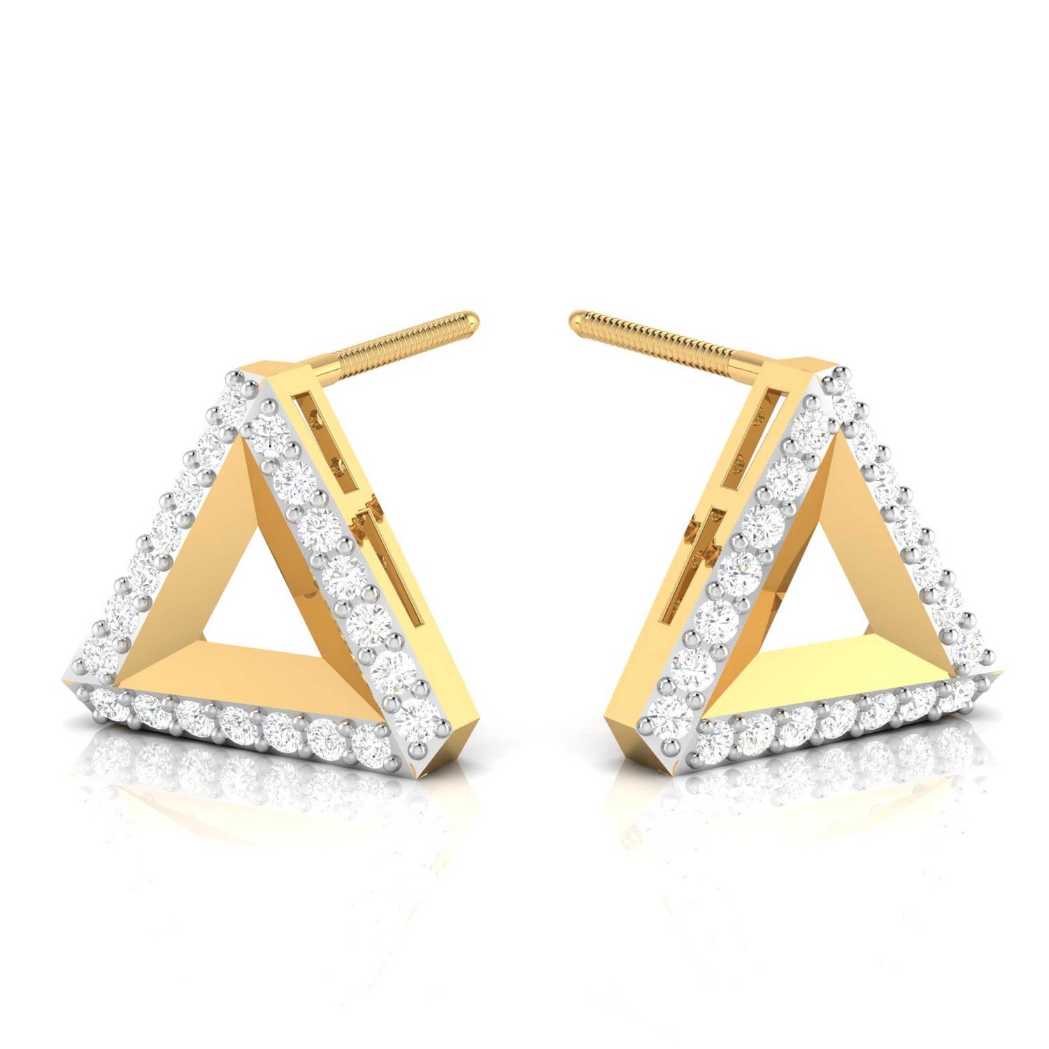 Aurora Twist Diamond Earrings Aurora Twist Diamond Earrings