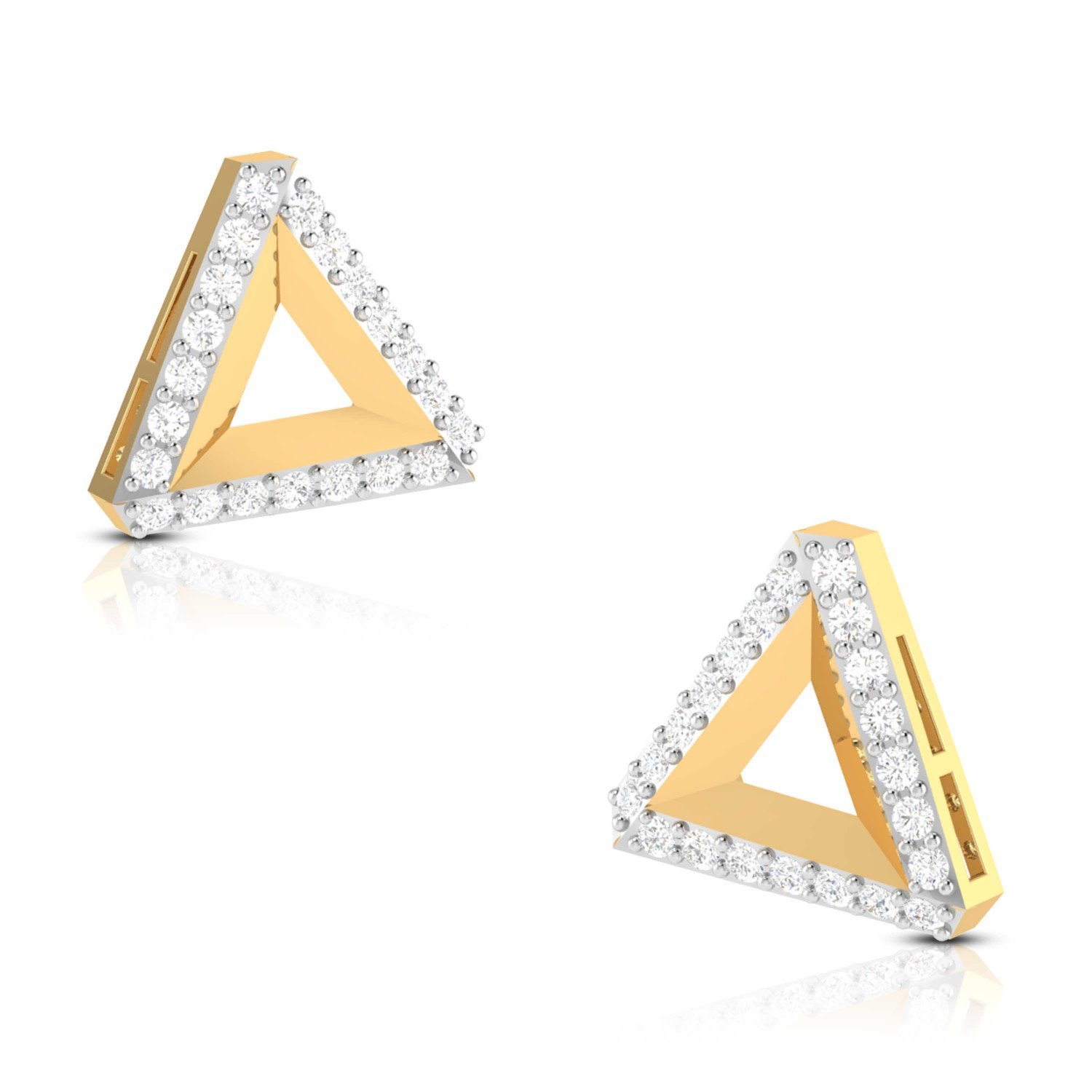 Aurora Twist Diamond Earrings Aurora Twist Diamond Earrings