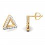 Aurora Twist Diamond Earrings