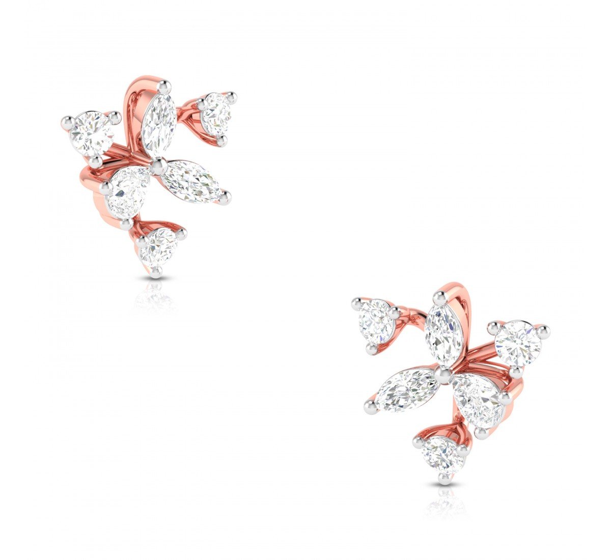 Lzalina Off Diamond Earrings