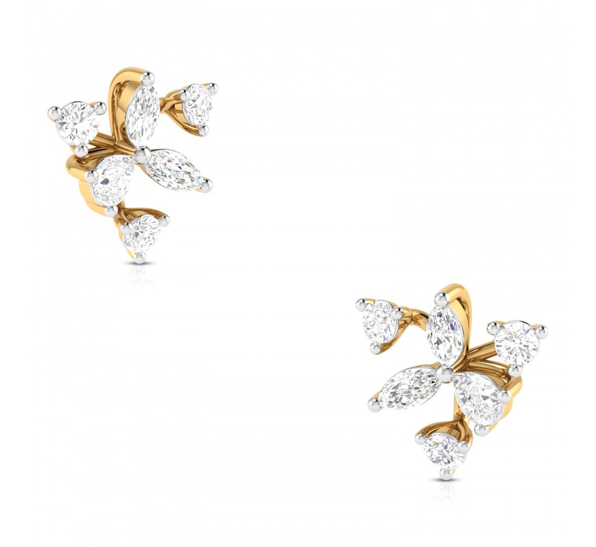 Lzalina Off Diamond Earrings