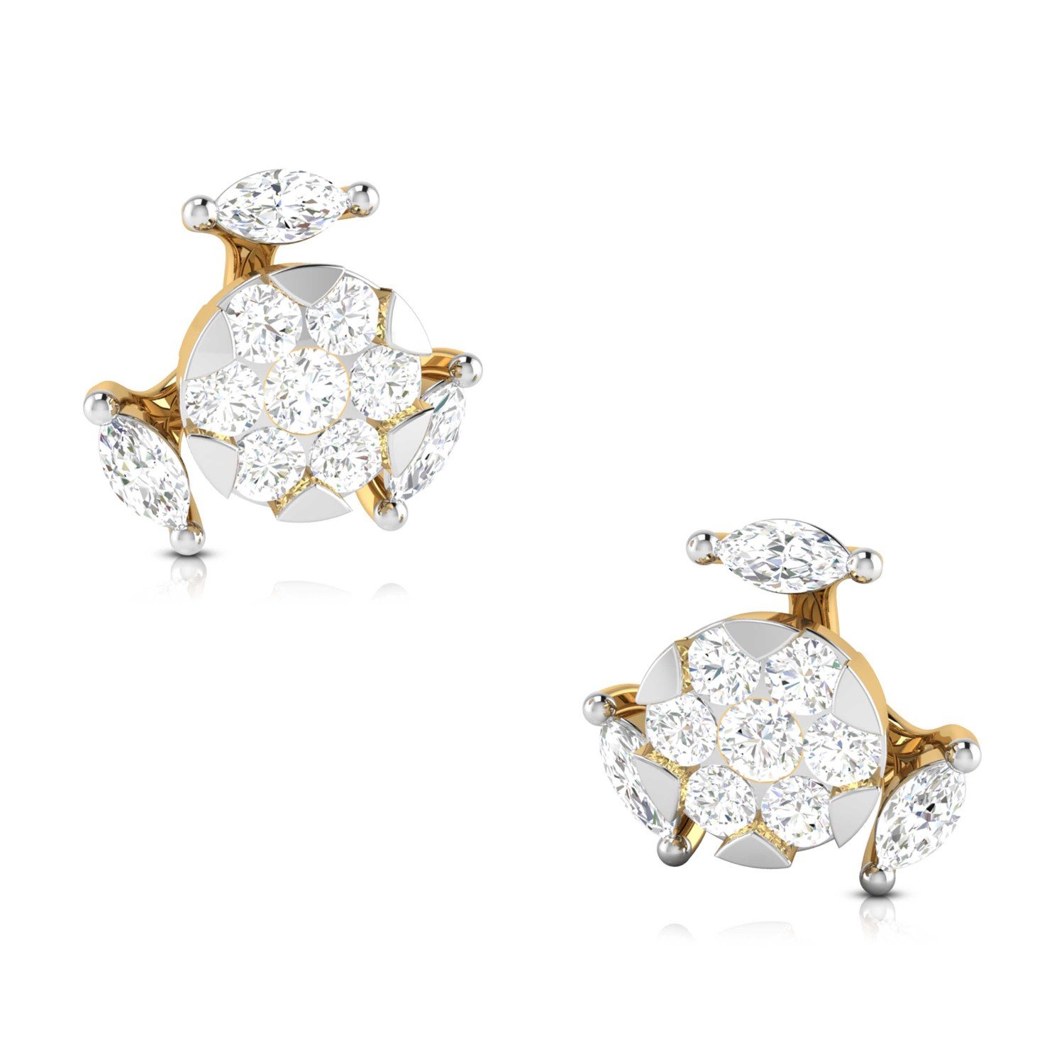 Fiery Diamond Earrings Fiery Diamond Earrings