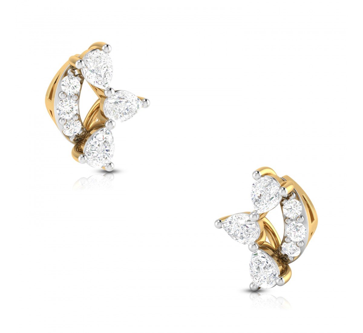 Pansy Astra Diamond Earrings