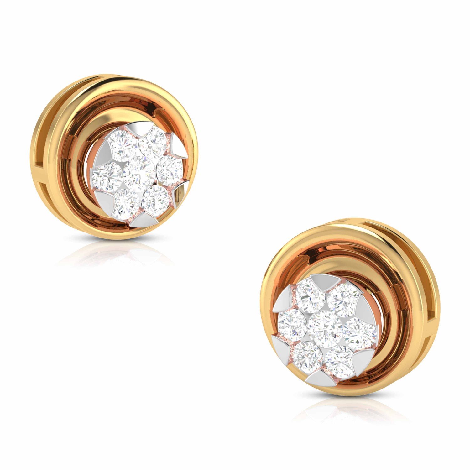 Falling Dame Diamond Earrings Falling Dame Diamond Earrings