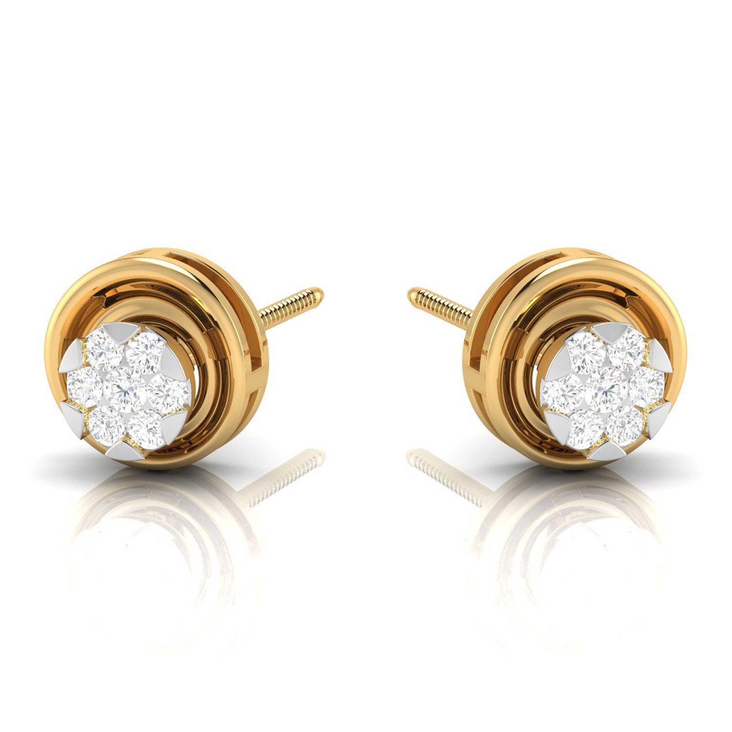 Falling Dame Diamond Earrings Falling Dame Diamond Earrings