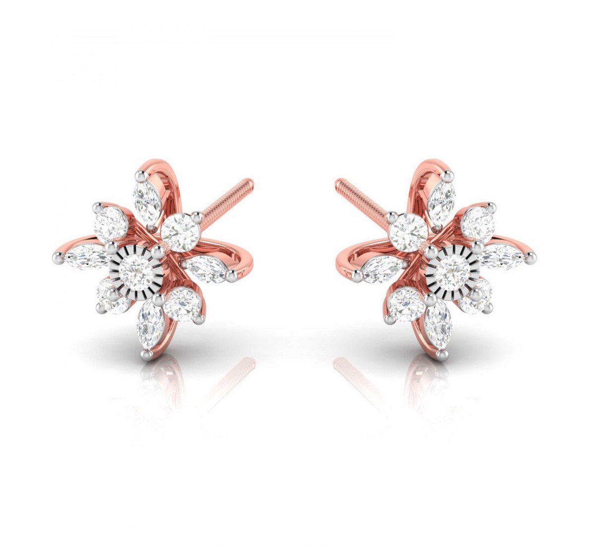 Glazing Diamond Stud