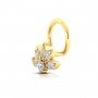 Tri Light Diamond Nose Pin