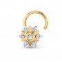 La Fleur Diamond Nose Pin