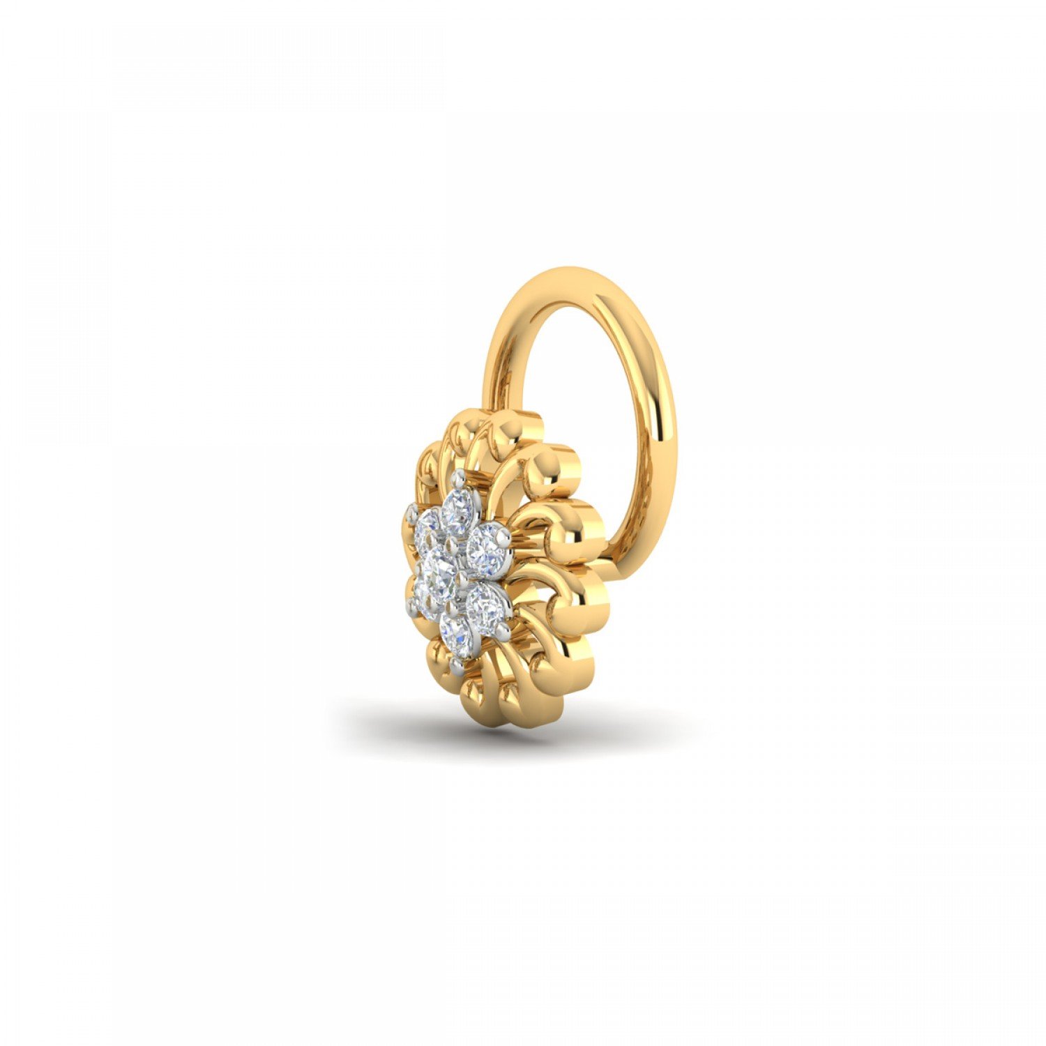 Zin Diamond Nose Pin