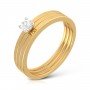 Tangled Love Diamond Ring