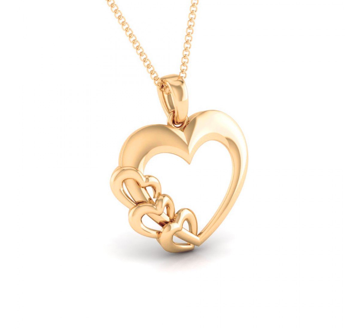 Fayre Gold Pendant