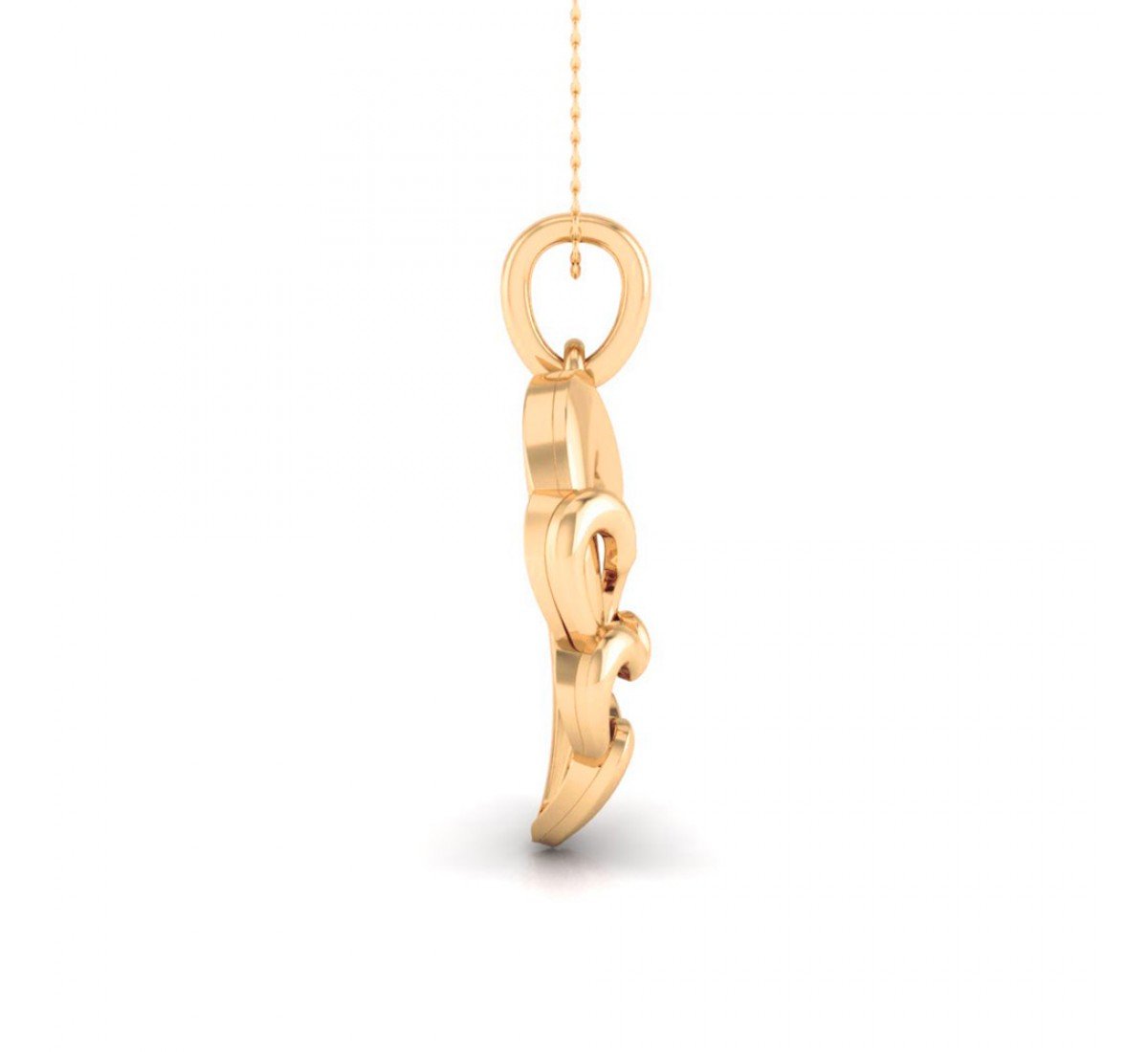 Fayre Gold Pendant