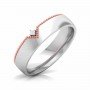 Folded Fan Diamond Band