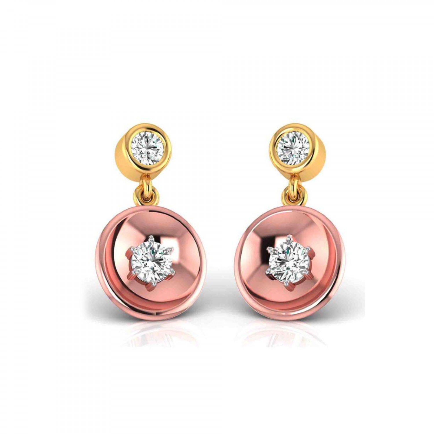 Chevron Diamond Earrings