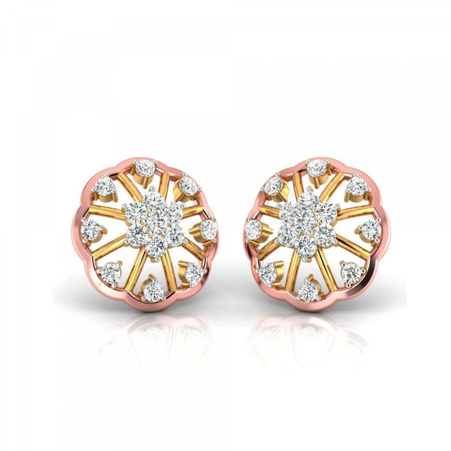 Aurora Archa Diamond Earrings