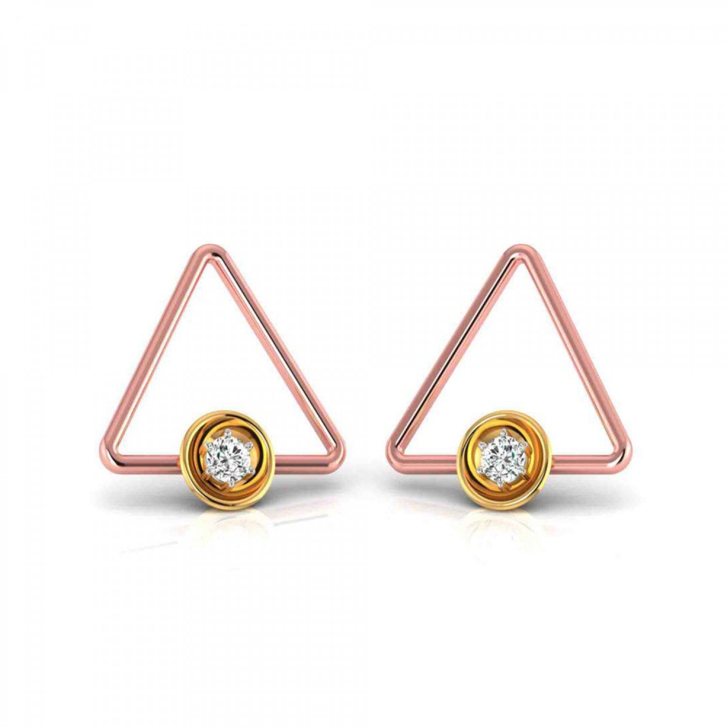 Overlap Archa Diamond Earrings