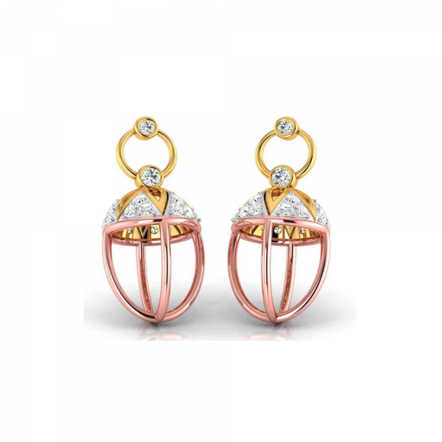 Linear Nivara Diamond Earrings