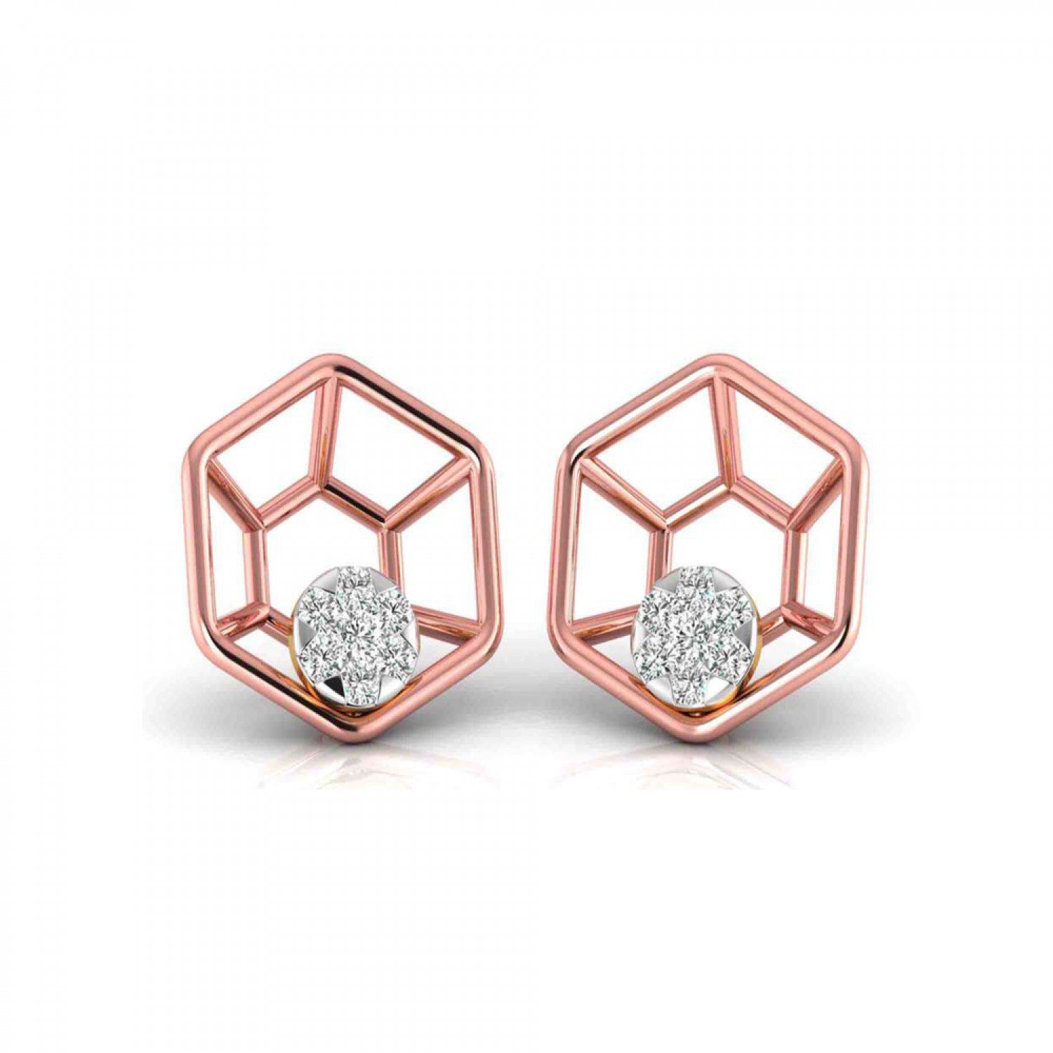 Pacheli Nuo Diamond Earrings