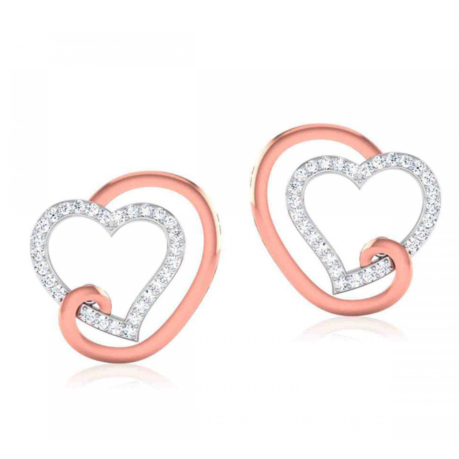 Natalia Braid Diamond Earrings