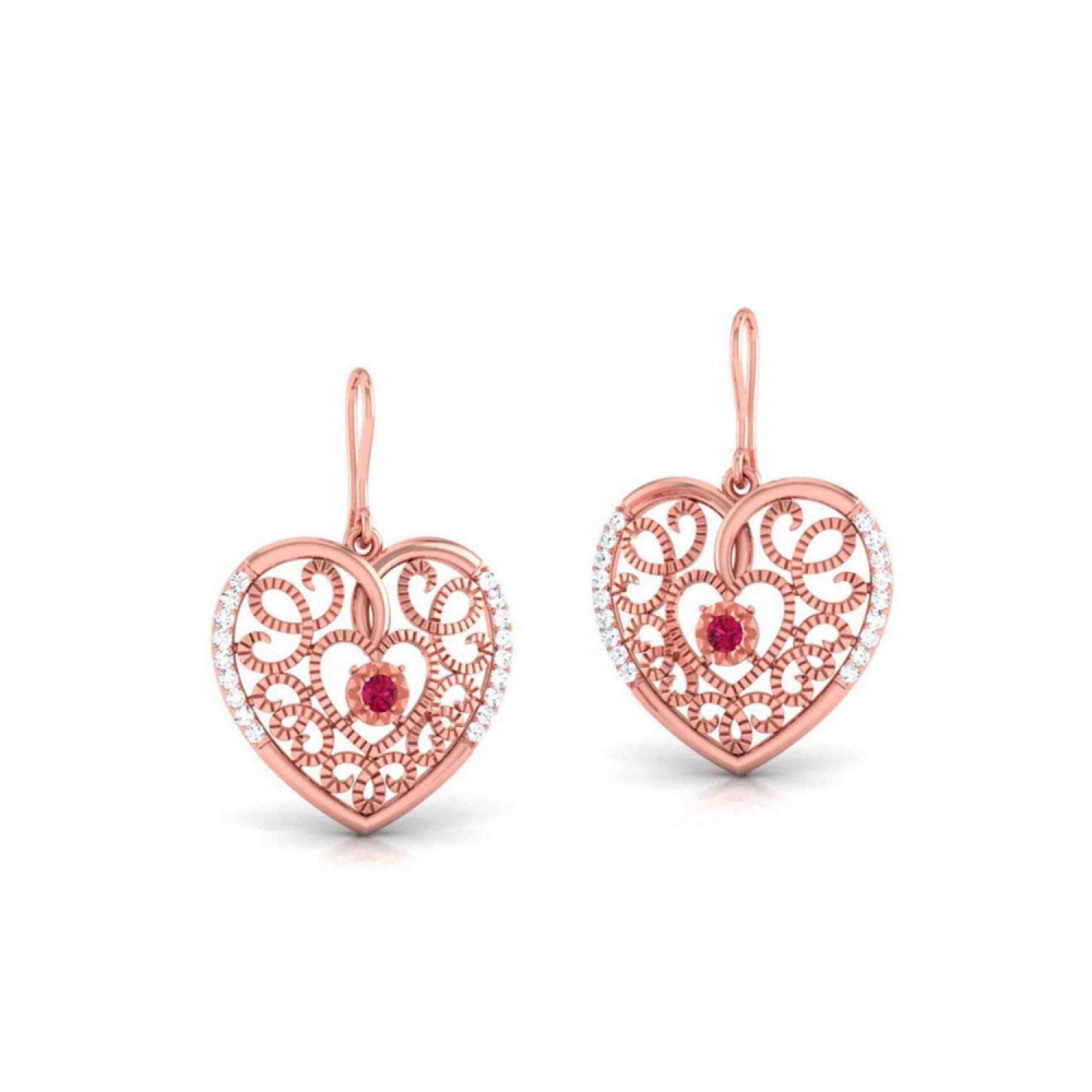 Darmah Mudhra Diamond Earrings