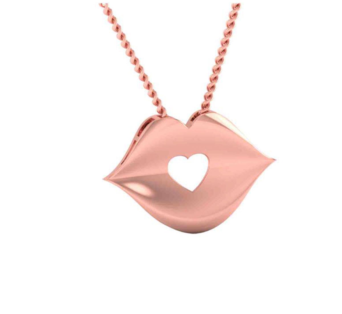 Kyra Bypass Gold Pendant