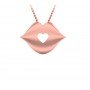 Kyra Bypass Gold Pendant