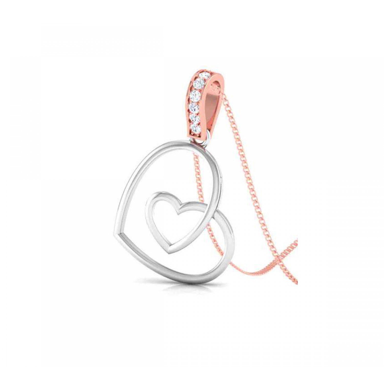 Wave Diamond Pendant Wave Diamond Pendant