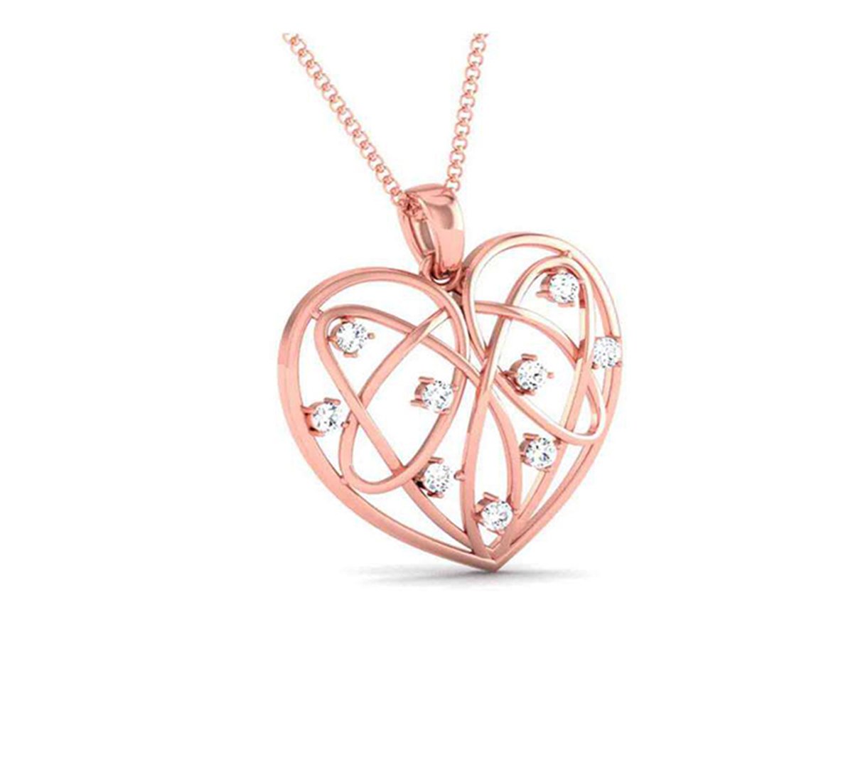 Soverign Haze Diamond Pendant