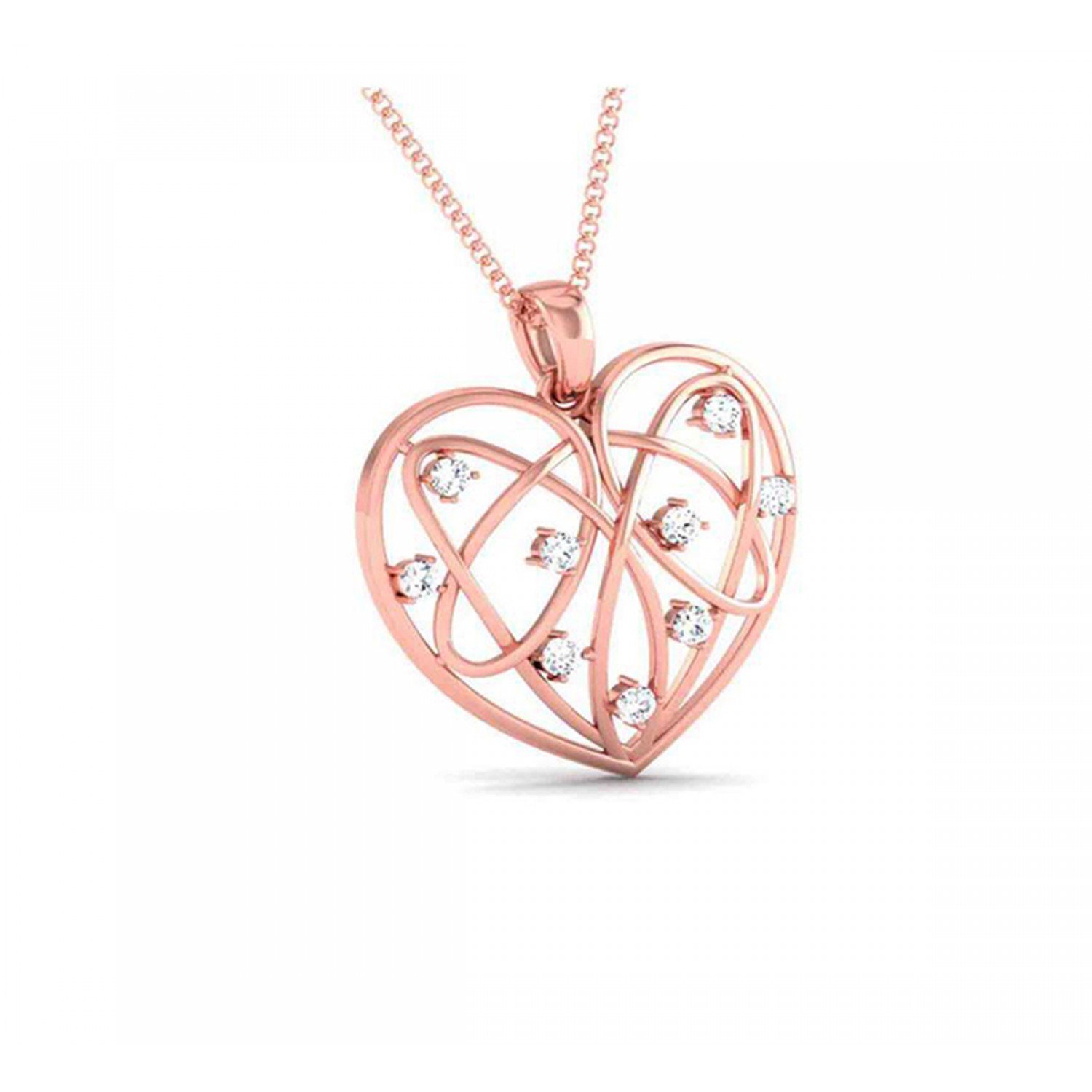 Soverign Haze Diamond Pendant