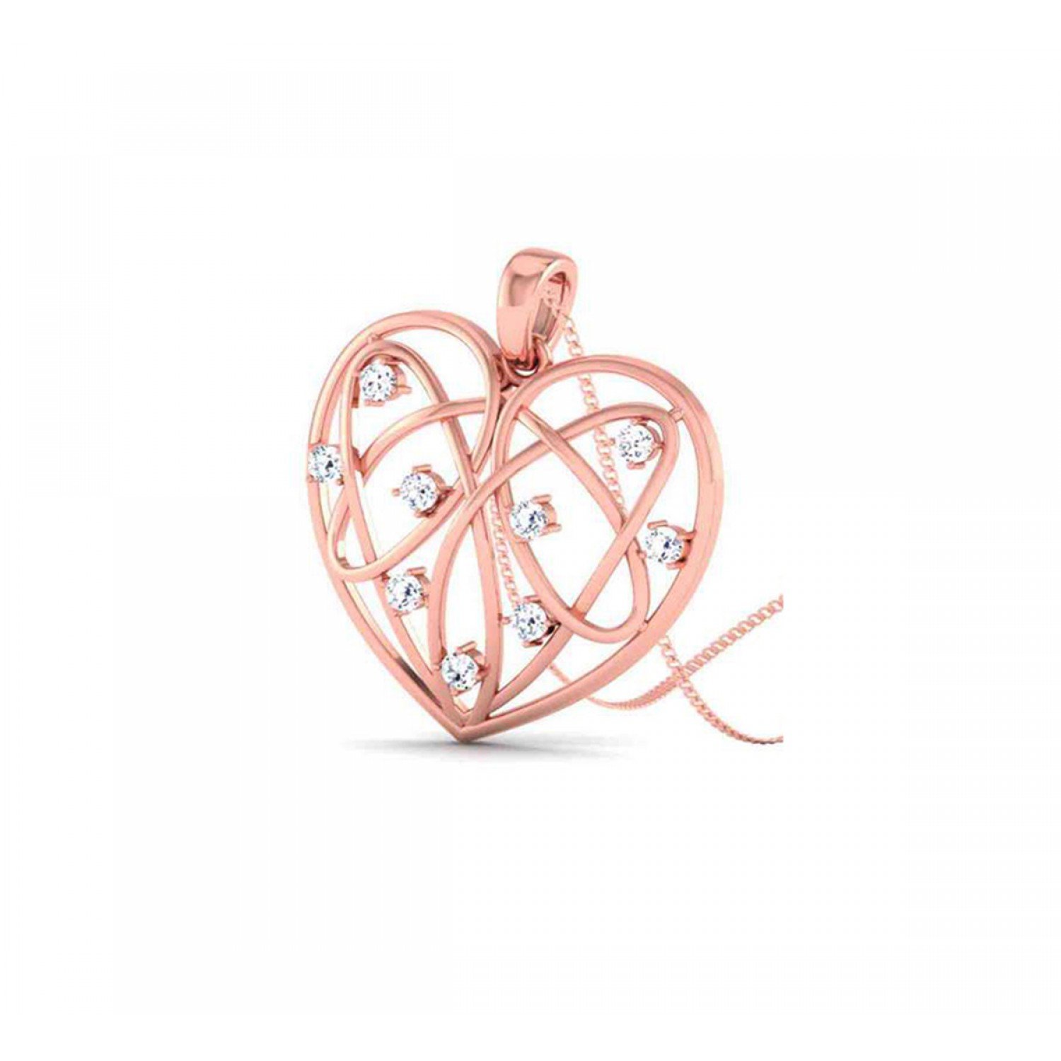 Soverign Haze Diamond Pendant