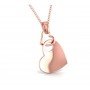 Floret Haze Kiki Gold Pendant