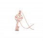 Petal Bloom Diamond Pendant