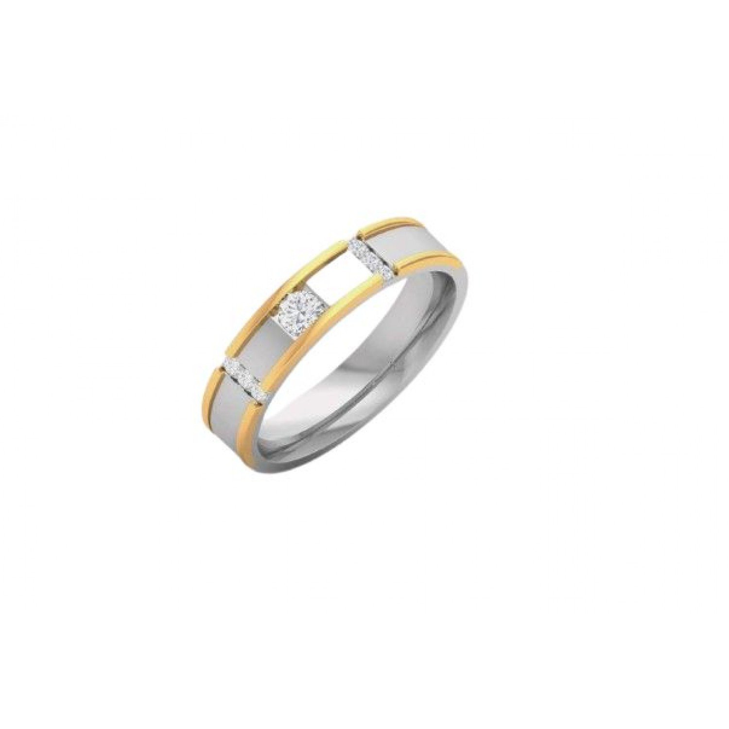 Nebula Wavy Diamond Band