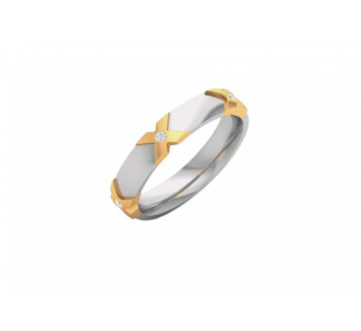 Tracy Wavy Spiral Diamond Band