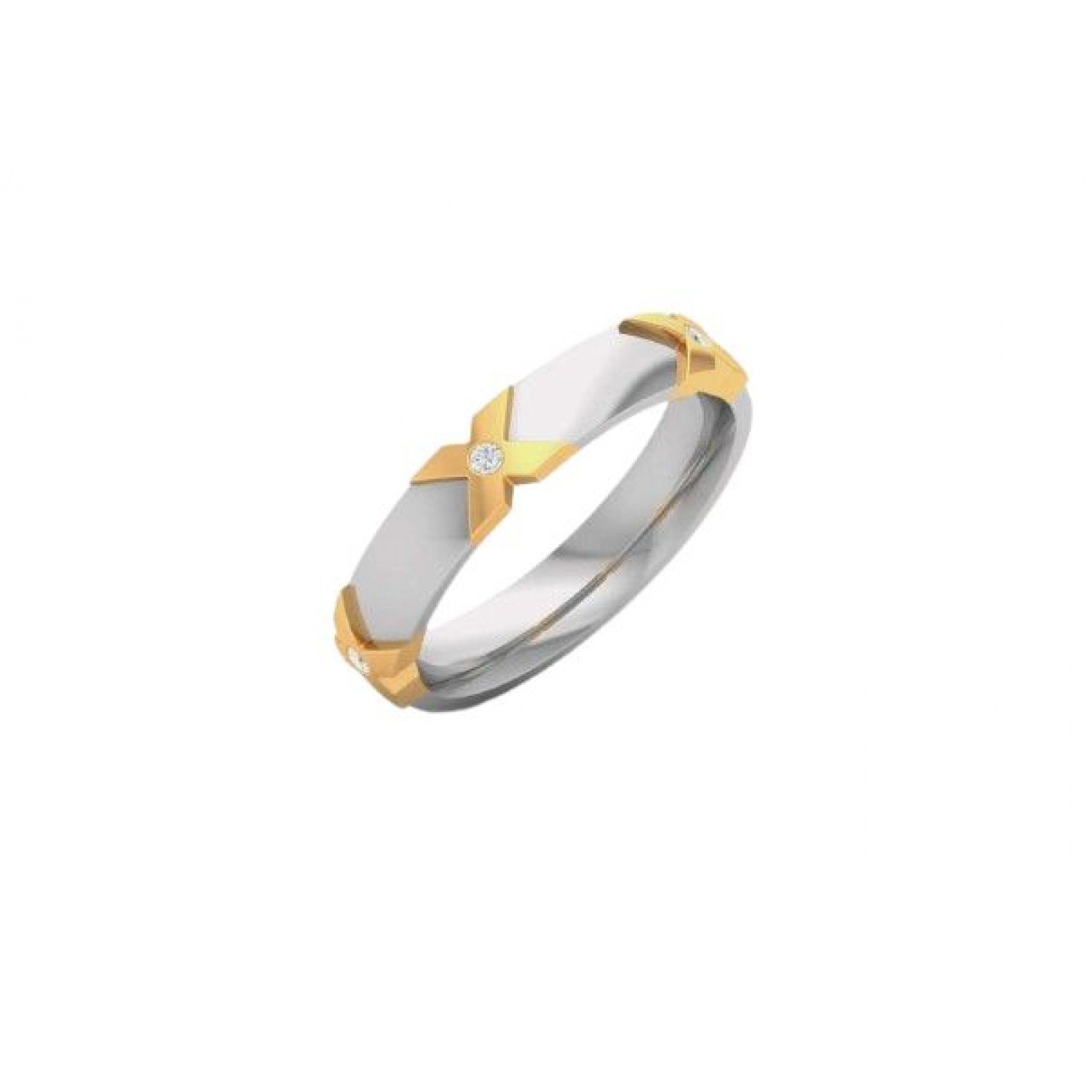 Tracy Wavy Spiral Diamond Band