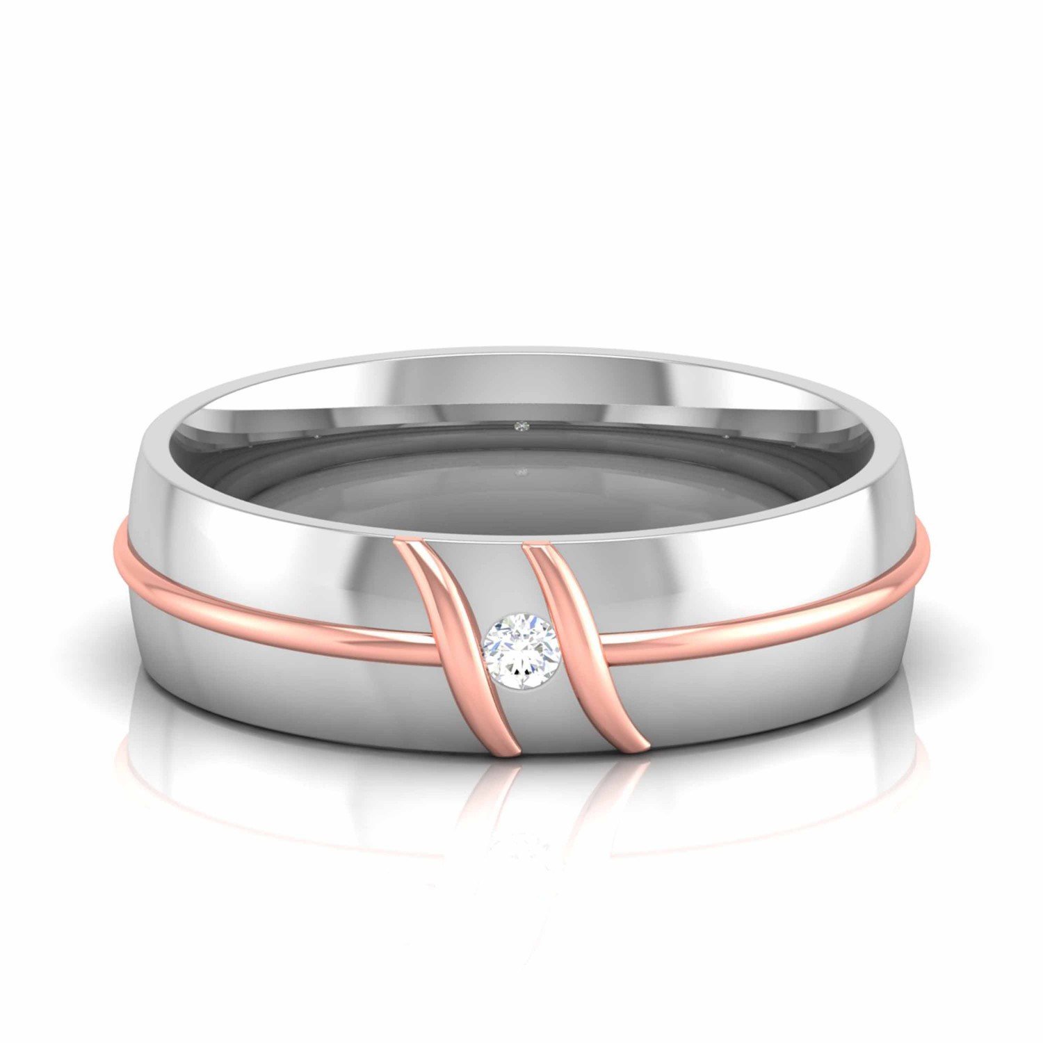 Keisha Wavy Diamond Band Keisha Wavy Diamond Band