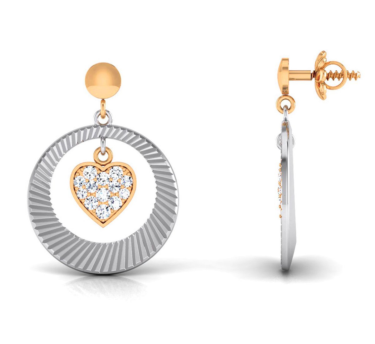 Tangled Daze Diamond Earrings