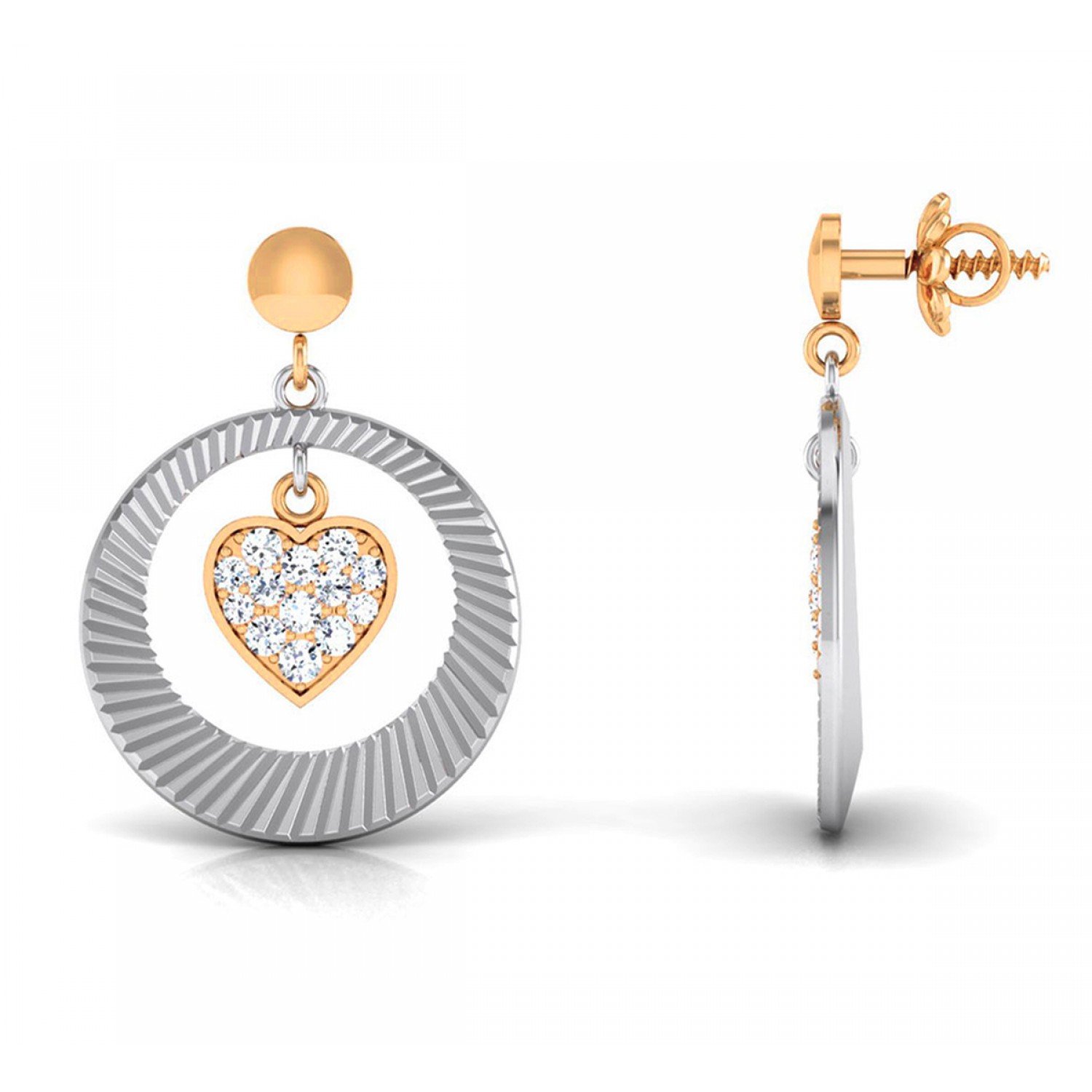 Tangled Daze Diamond Earrings Tangled Daze Diamond Earrings