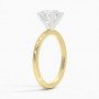 Golden Embrace Lab Diamond Ring (2 carat)